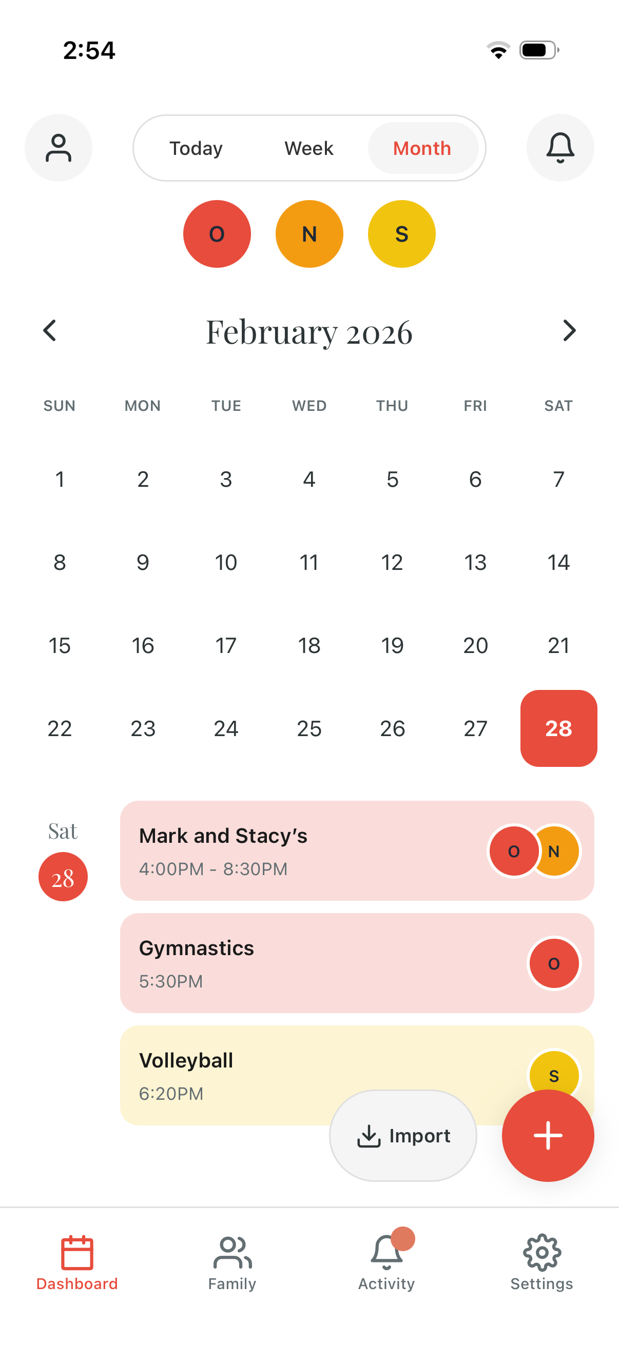 Kid Pickup app screenshot